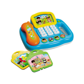 Kids Intelligence Toy Telephone Learning Machine (H0622101)